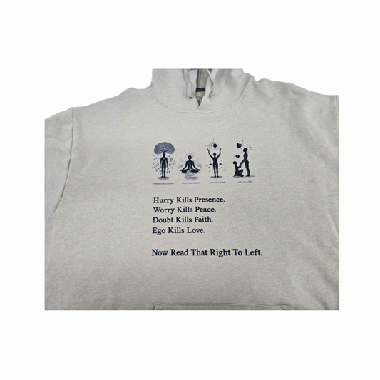 Beige Colored Hoodie